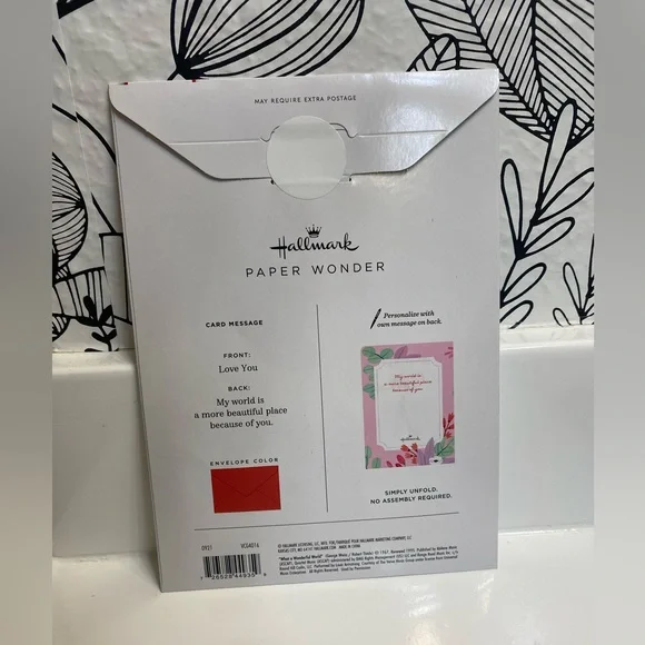 Hallmark Musical Pop Up card - Picture 5 of 5